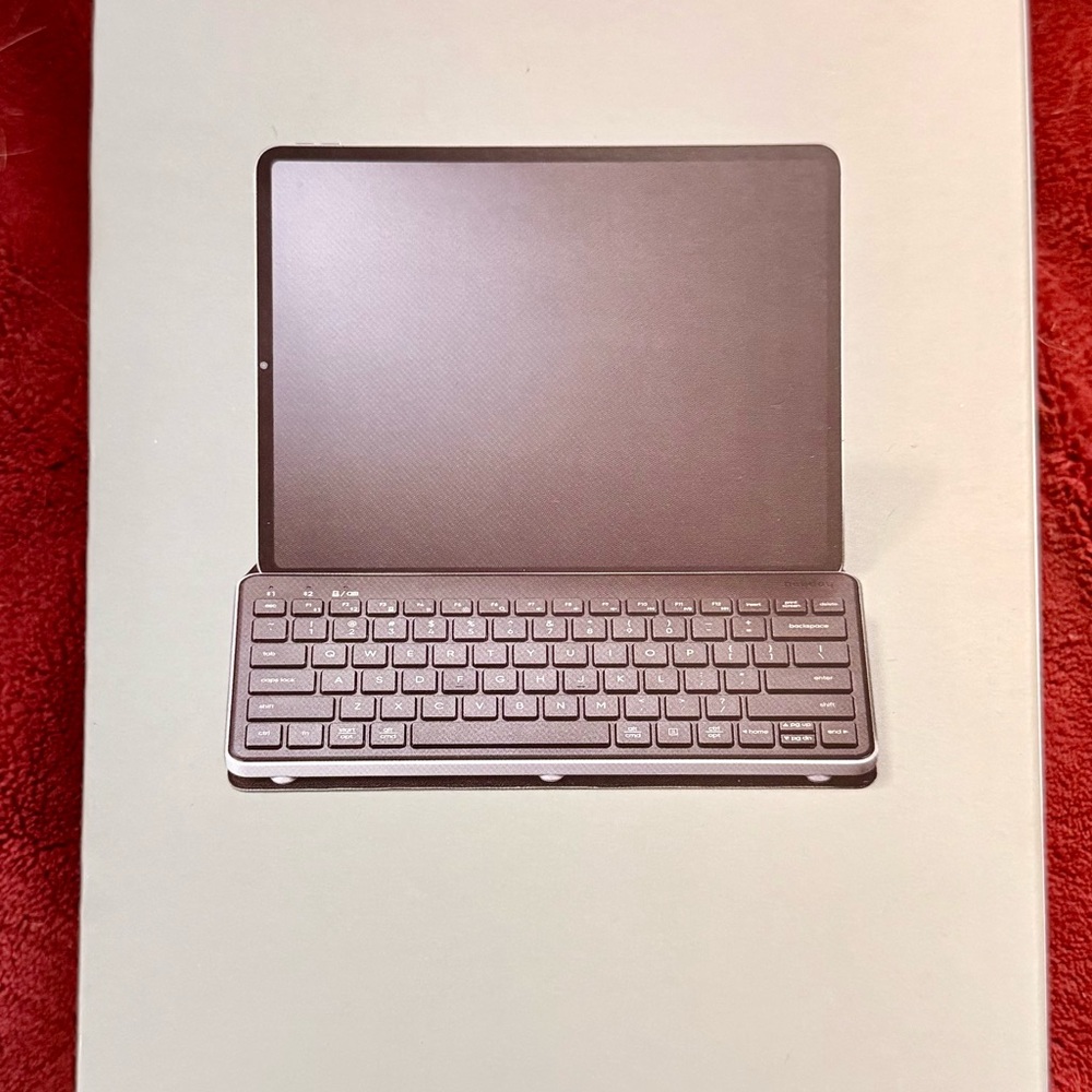 Wireless keyboard with stand